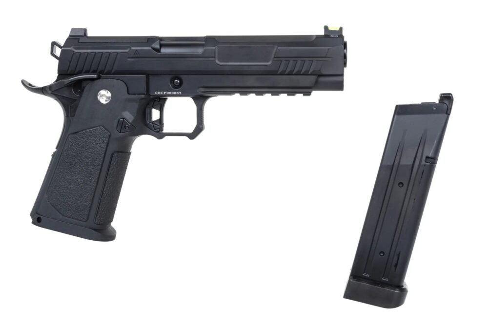 Arcturus Hi-Capa Vanguard 5" OR Gas Pistol - Black