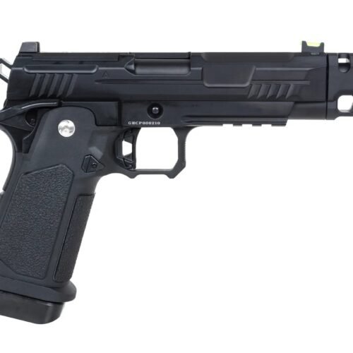 Arcturus Hi-Capa Vanguard 4.3" OR Gas Pistol with Compensator - Black