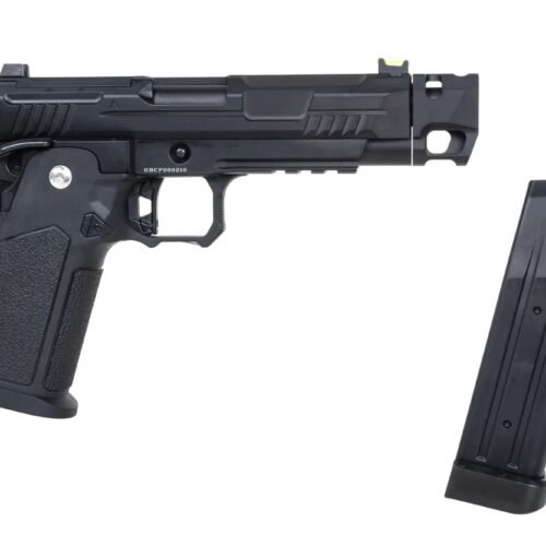 Arcturus Hi-Capa Vanguard 4.3" OR Gas Pistol with Compensator - Black