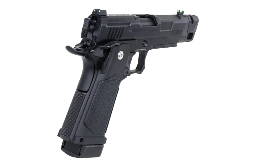 Arcturus Hi-Capa Vanguard 4.3" OR Gas Pistol with Compensator - Black
