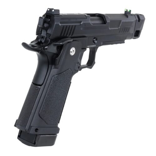 Arcturus Hi-Capa Vanguard 4.3" OR Gas Pistol with Compensator - Black