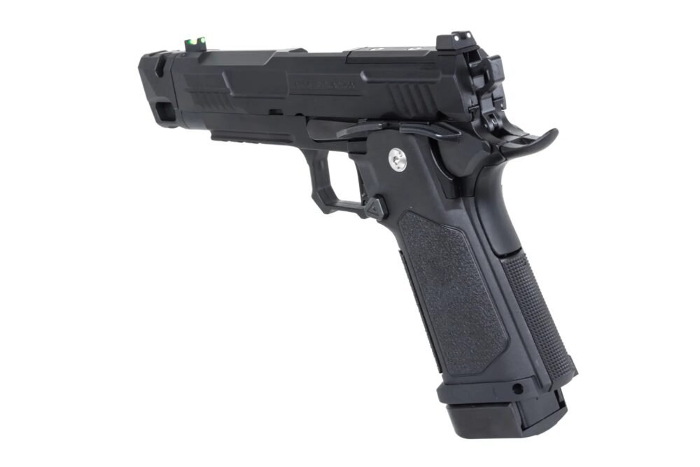 Arcturus Hi-Capa Vanguard 4.3" OR Gas Pistol with Compensator - Black