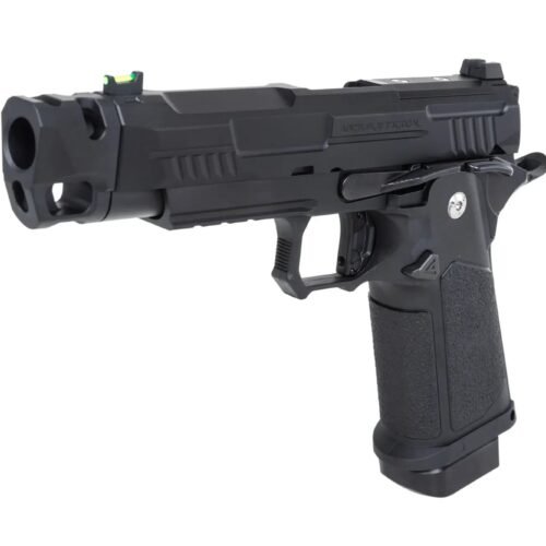 Arcturus Hi-Capa Vanguard 4.3" OR Gas Pistol with Compensator - Black