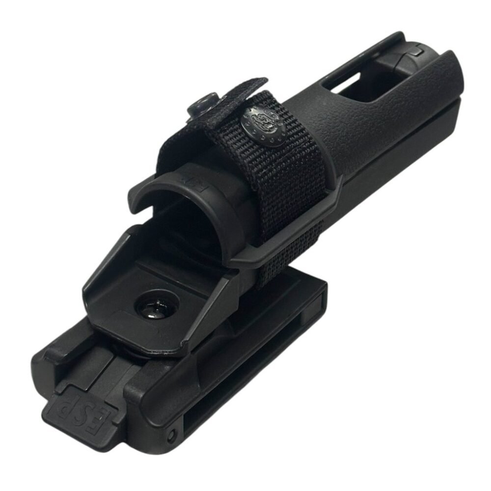 ESP Telescopic Hardened Baton 16" Easy Lock with Pouch - Black