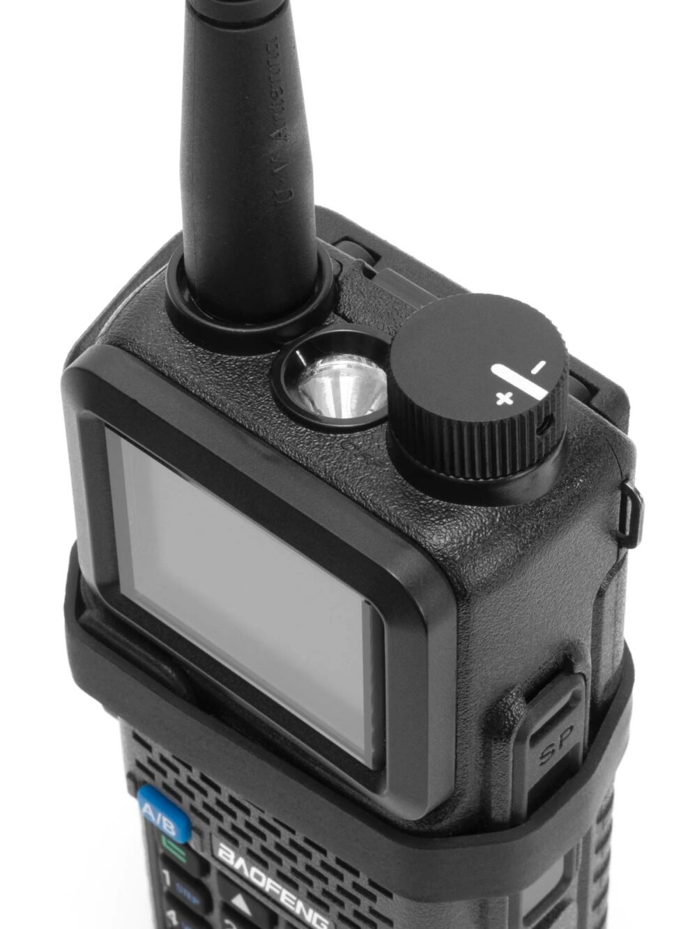 Tridos Baofeng UV-5RM PTT Guard and Volume Dial Knob - Black