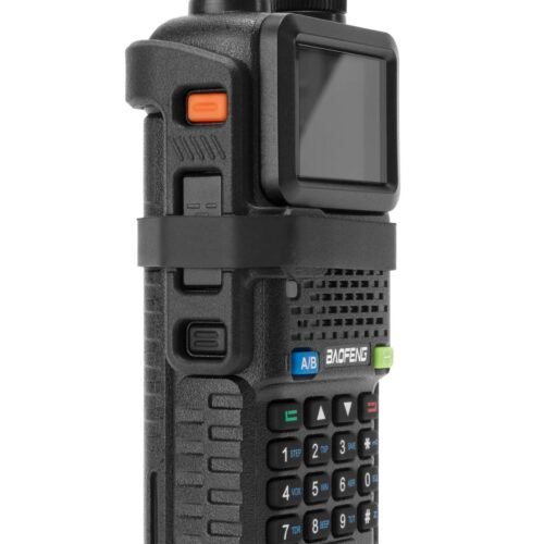 Tridos Baofeng UV-5RM PTT Guard and Volume Dial Knob - Black