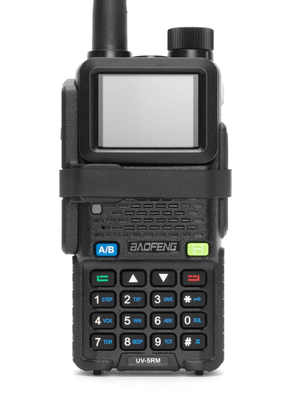 Tridos Baofeng UV-5RM PTT Guard and Volume Dial Knob - Black