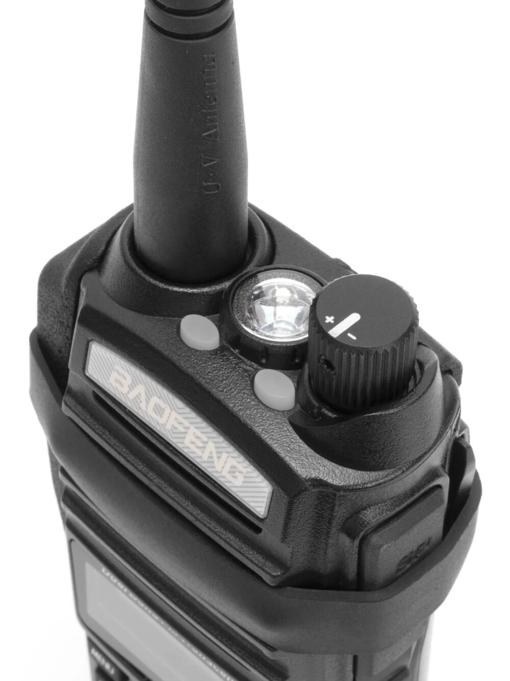 Tridos Baofeng UV-82 PTT Guard and Volume Dial Knob - Black