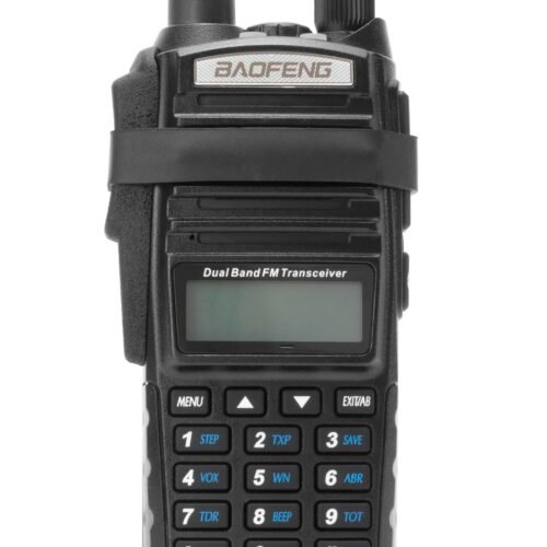 Tridos Baofeng UV-82 PTT Guard and Volume Dial Knob - Black