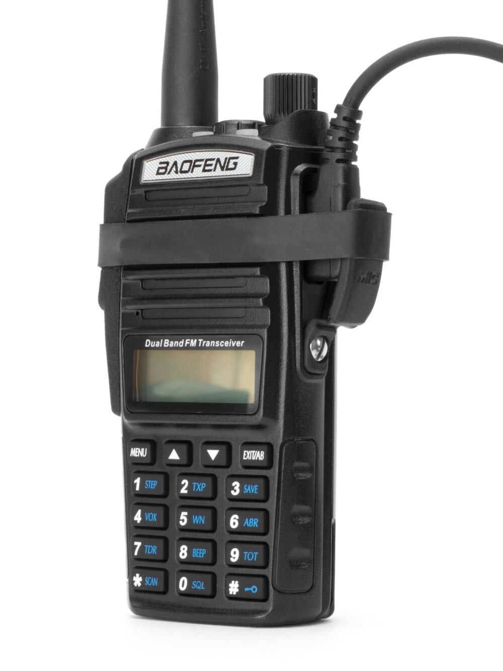 Tridos Baofeng UV-82 PTT Guard and Volume Dial Knob - Black