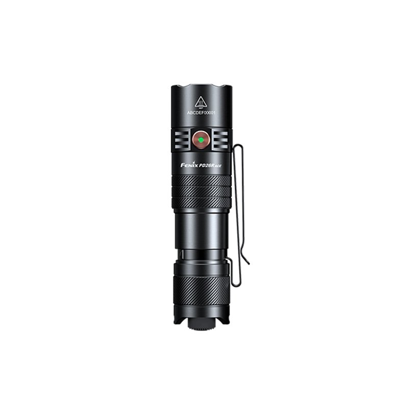 FENIX Rechargeable LED Flashlight PD26R ACE, 1300 lm  - Black