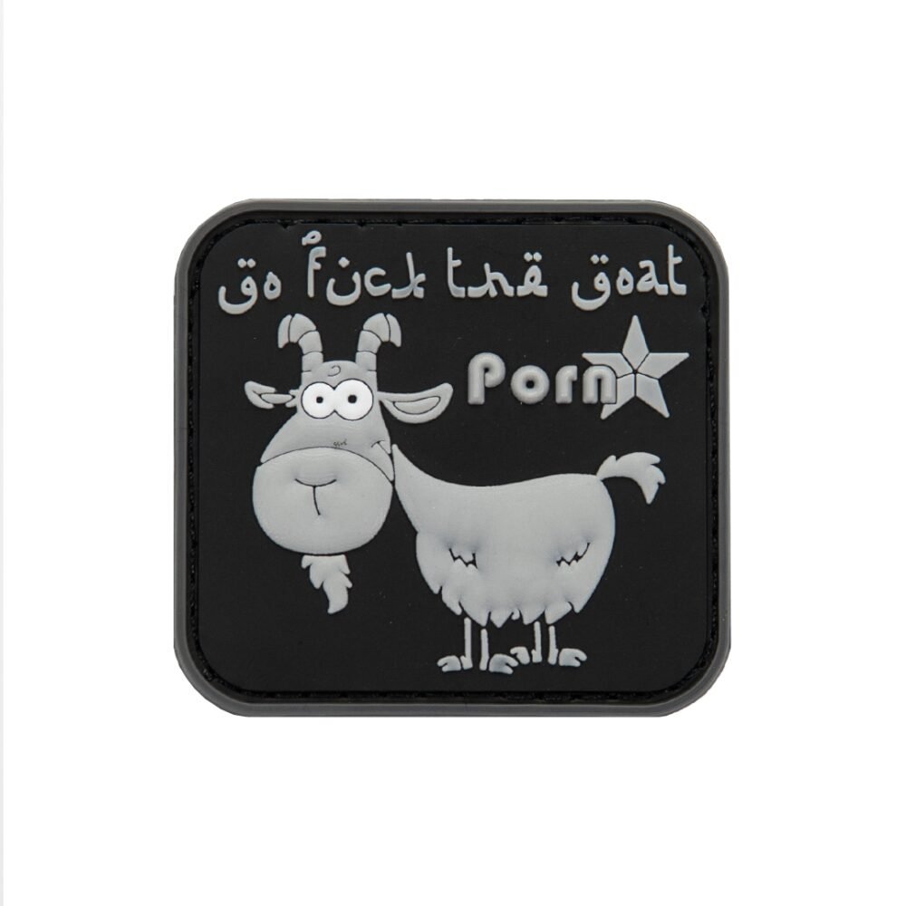 JTG F. THE GOAT Patch, swat / JTG 3D Rubber Patch