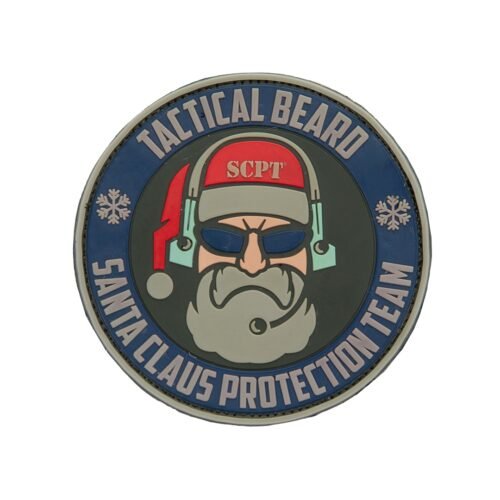 JTG TACTICAL BEARD SANTA CLAUS PROTECTION TEAM Patch, Special Edition