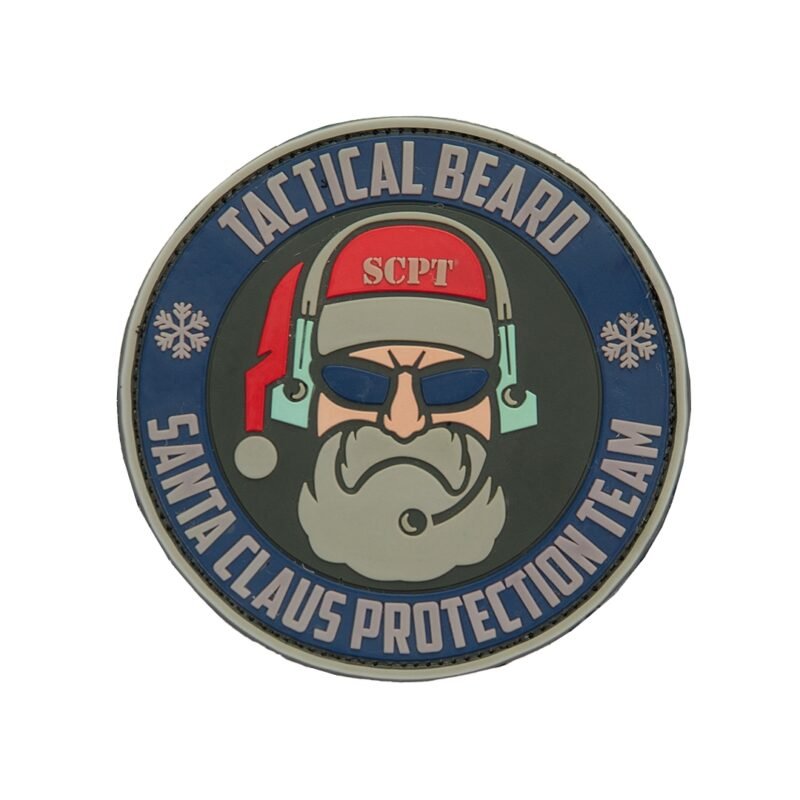 JTG TACTICAL BEARD SANTA CLAUS PROTECTION TEAM Patch, Special Edition