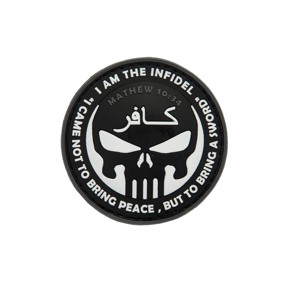 JTG THE INFIDEL PUNISHER Patch, swat
