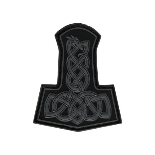 JTG Dragon Thors Hammer Patch, blackops / JTG 3D Rubber Patch