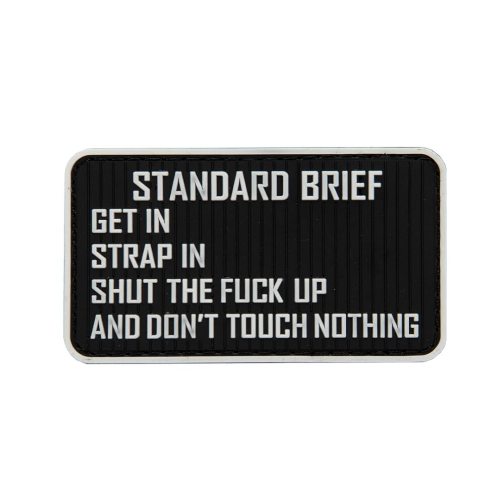 JTG Standard Briefing Patch, fullcolor