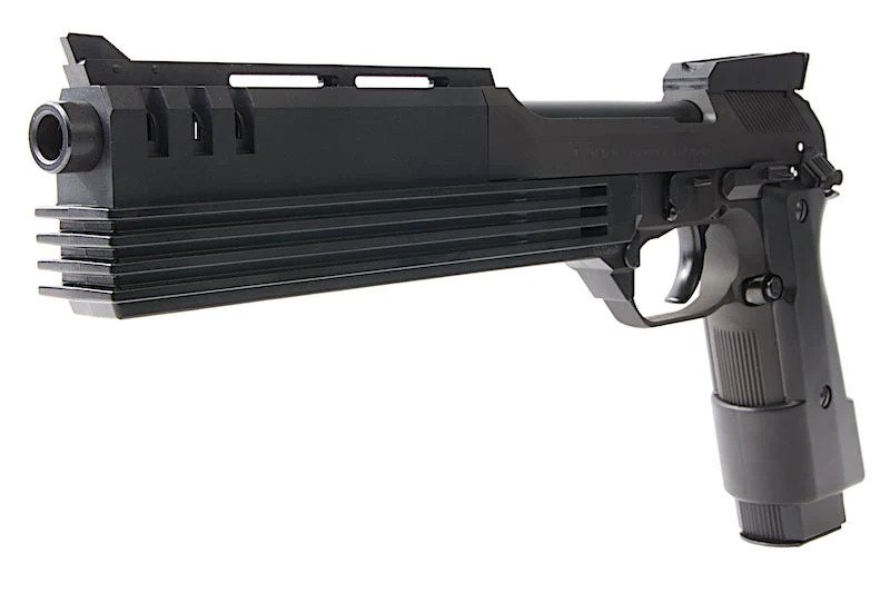 KSC M93R Auto-9 C Robocop GBB CO2 Pistol - Black