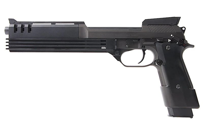 KSC M93R Auto-9 C Robocop GBB CO2 Pistol - Black
