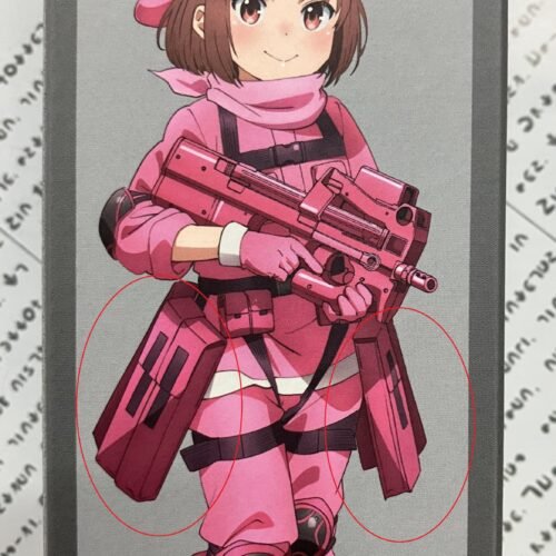 EastA LLENN (Gun Gale Online) P90 MOLLE Triple Magazine Pouch - Pink
