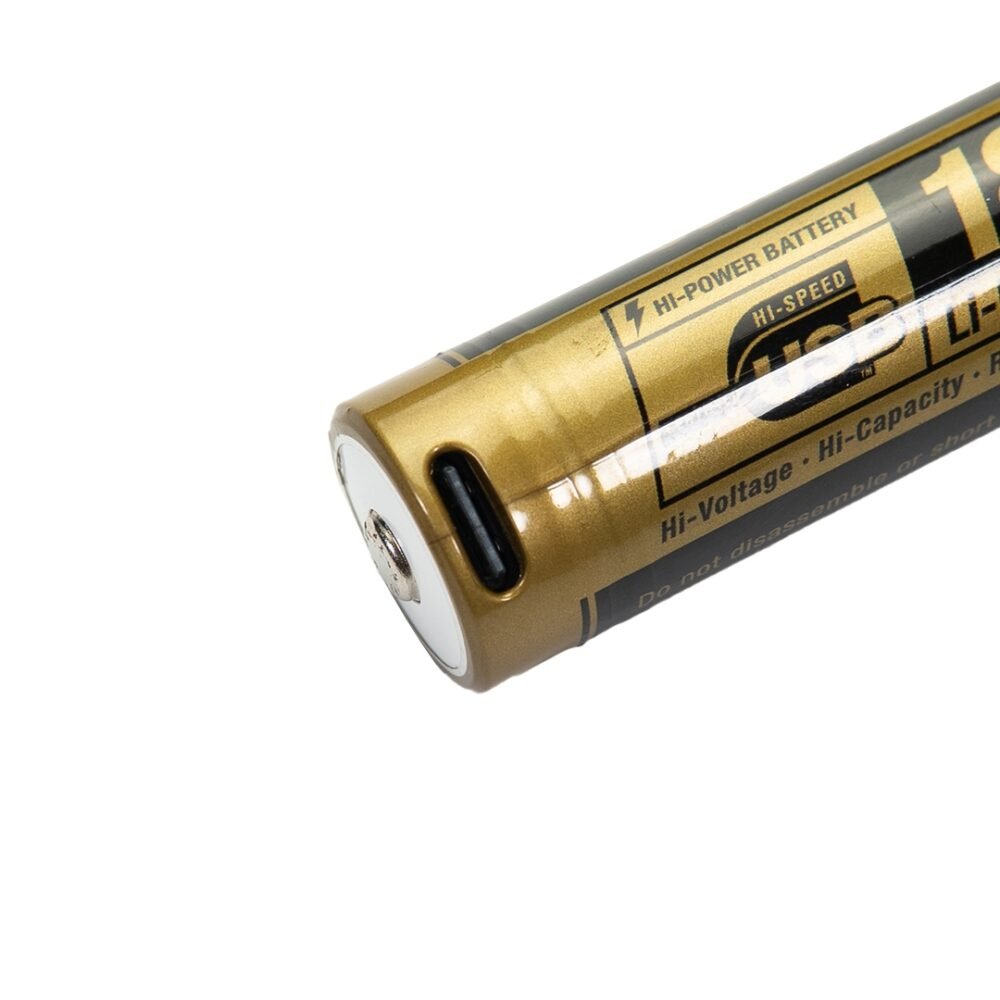 18650 Battery 3.7V 2600mAh USB-C