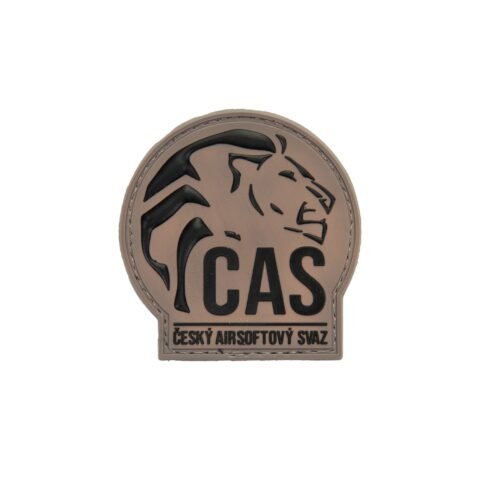 Patch "ČAS" Czech Airsoft Union - TAN