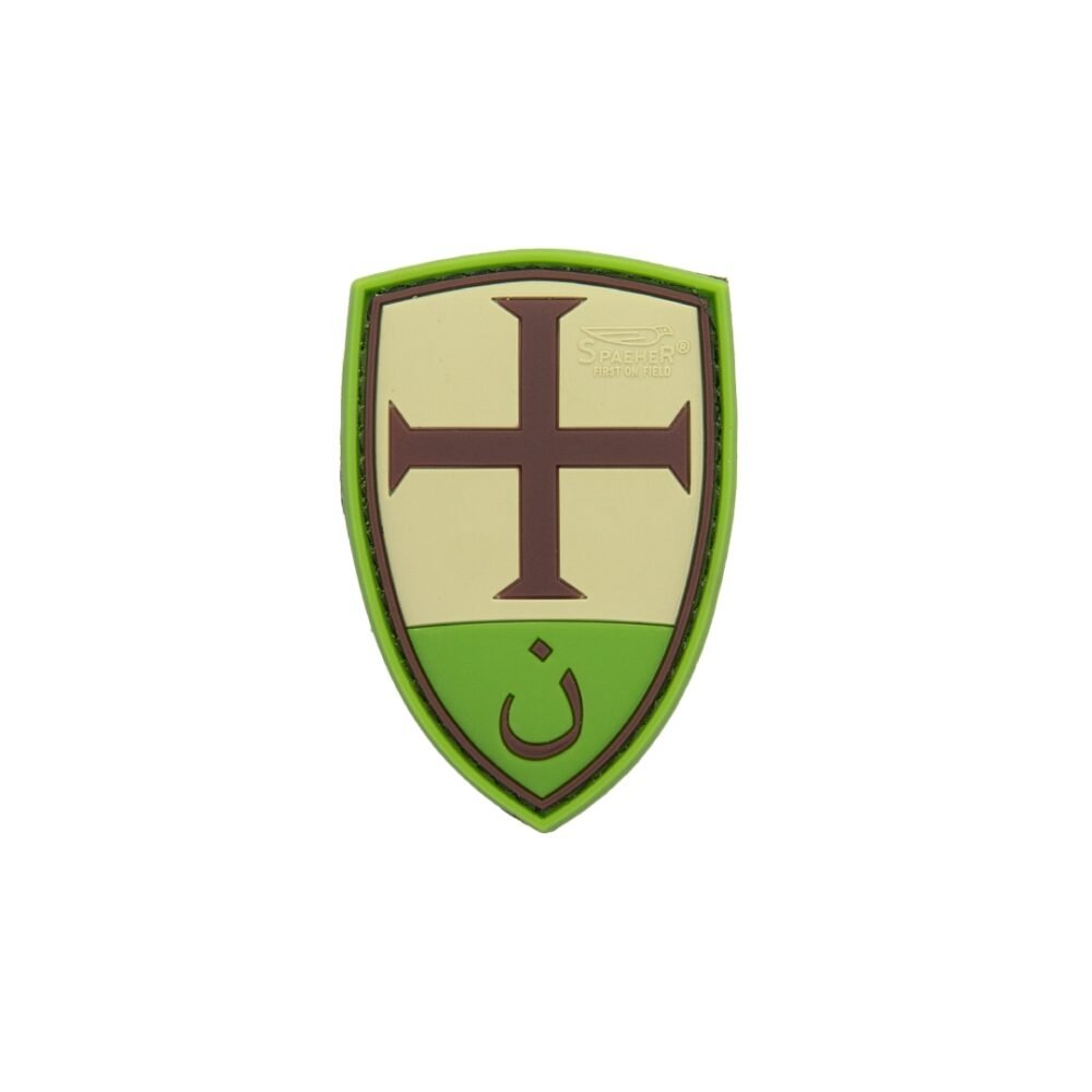 3D PVC CRUSADER SHIELD JTG(R) Patch - MC
