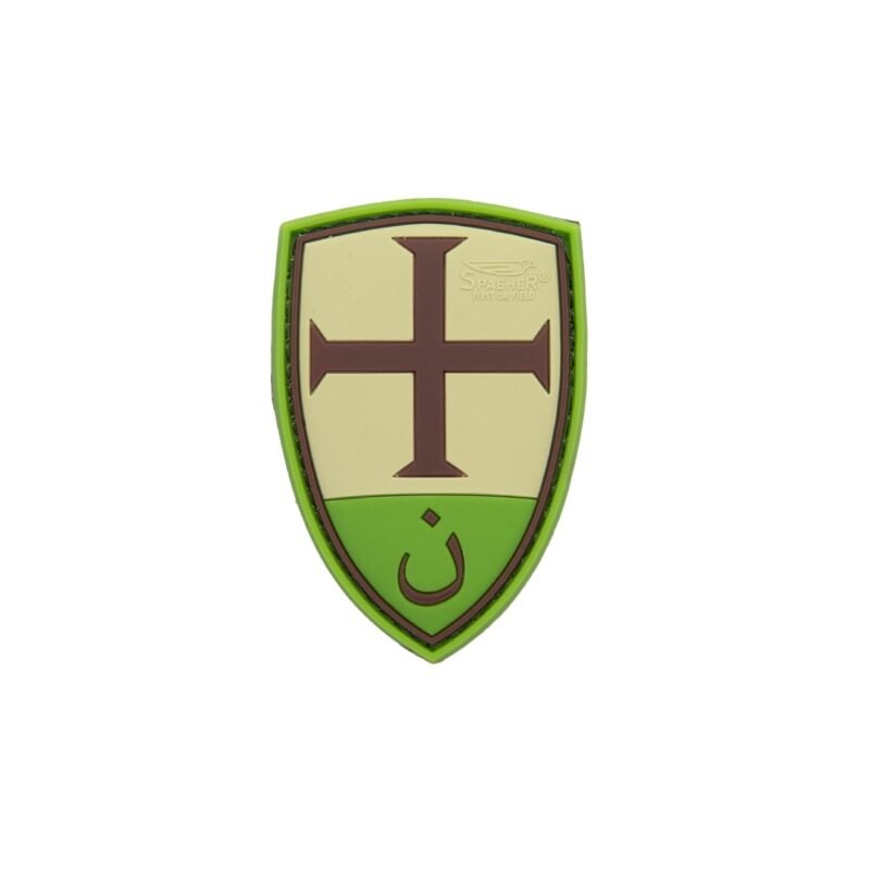 3D PVC CRUSADER SHIELD JTG(R) Patch - MC