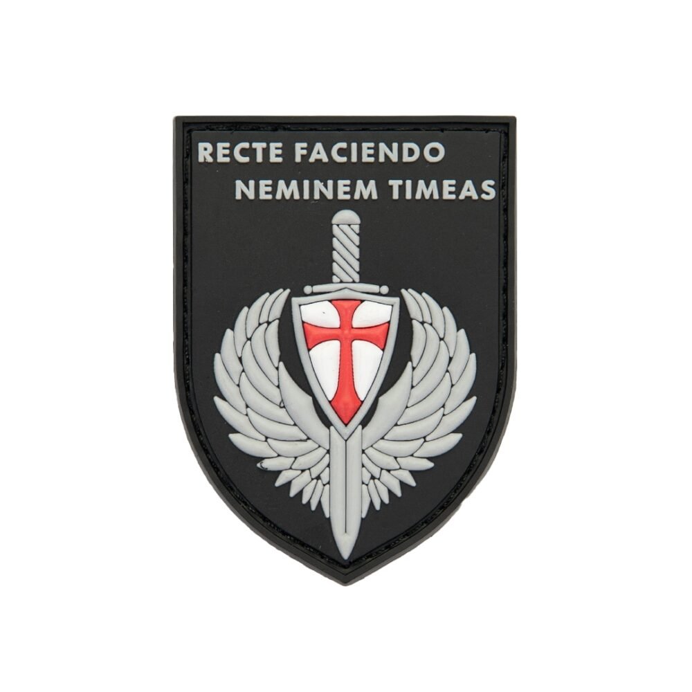 JTG RECTE FACIENDO Patch, fullcolor / JTG 3D Rubber Patch