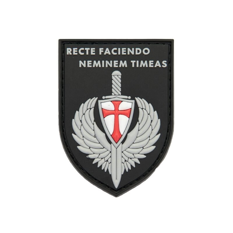 JTG RECTE FACIENDO Patch, fullcolor / JTG 3D Rubber Patch