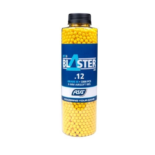 ASG BETA Blaster BBs 0,12g, 3300 BBs - Yellow