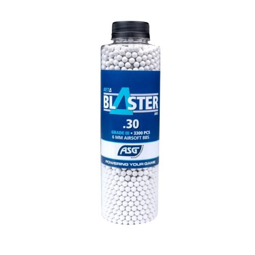 ASG BETA Blaster BBs 0,30g, 3300 BBs - White