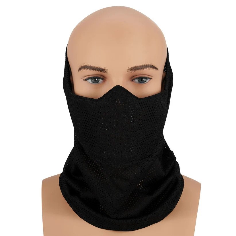 CYGNUS ARMORY Face Warrior Defender Neck Gaiter - Black