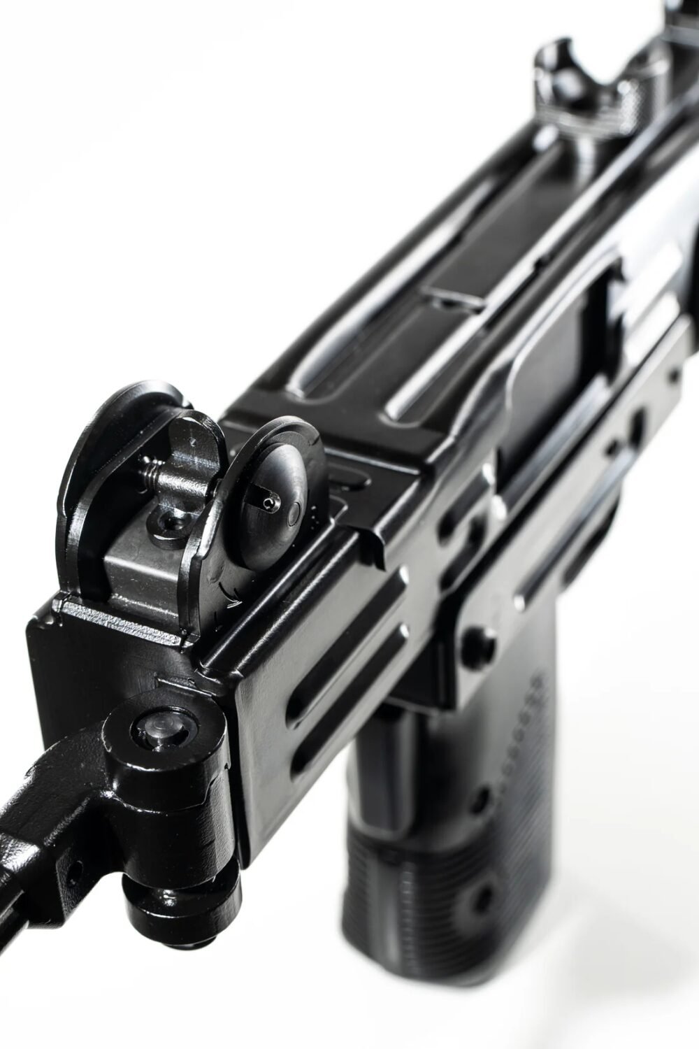 Northeast Mini UZI GBB Gas Machine Gun - Black