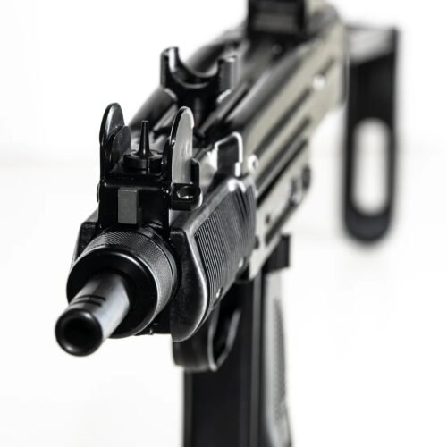 Northeast Mini UZI GBB Gas Machine Gun - Black