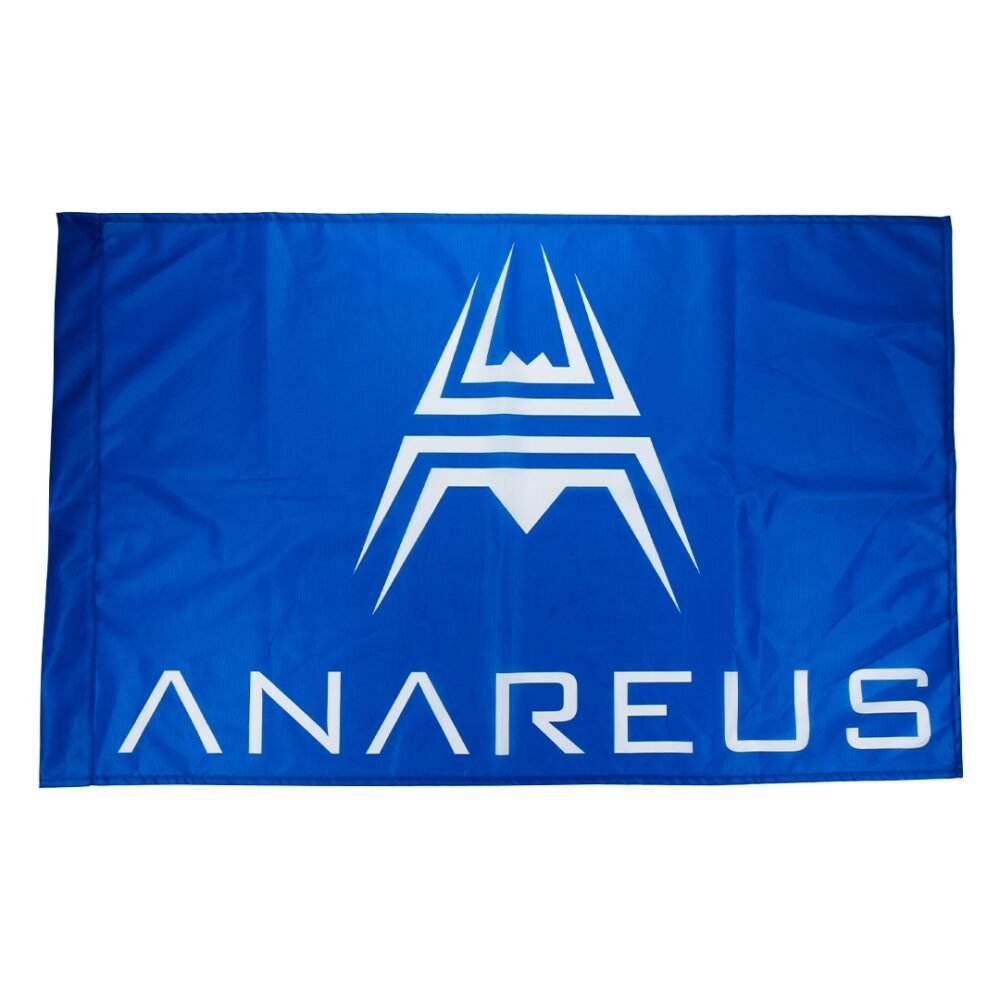 ANAREUS Game Mode Flag 60x90 cm - Blue