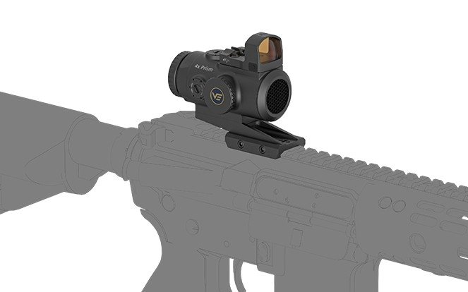 VO Set PARAGON 4x24 Mini Prism and FRENZY 1x17x24 - Black