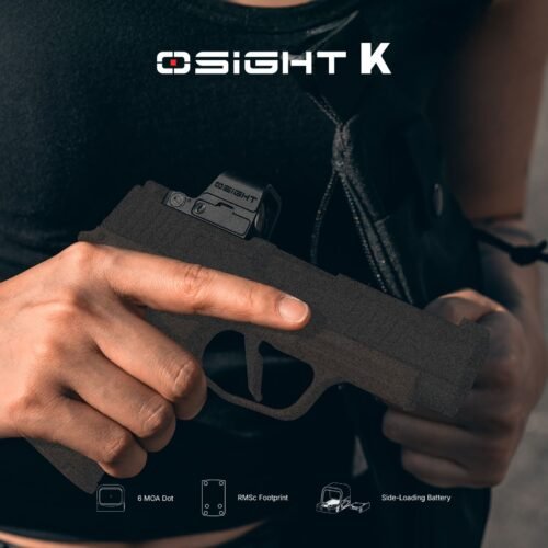 OLIGHT Osight K Red Dot Sight, RMR Footprint - Black