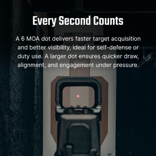 OLIGHT Osight K Red Dot Sight, RMR Footprint - Black