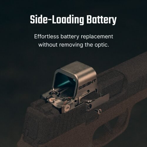 OLIGHT Osight K Red Dot Sight, RMR Footprint - Black