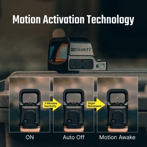 OLIGHT Osight K Red Dot Sight, RMR Footprint - Black