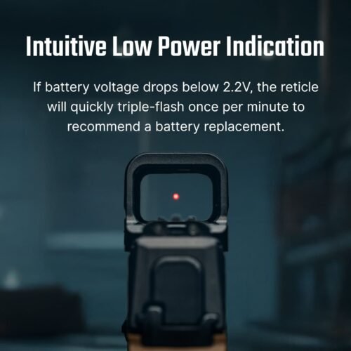 OLIGHT Osight K Red Dot Sight, RMR Footprint - Black