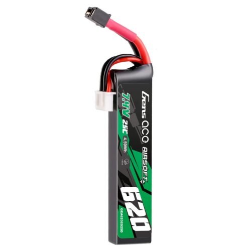 Gens ACE Li-Pol Battery 7.4V 620mAh, 25C, Mini T-Dean - AEP