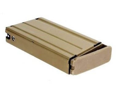 WE Gas Magazine for WE SCAR-H GBBR, 30 BBs - Tan