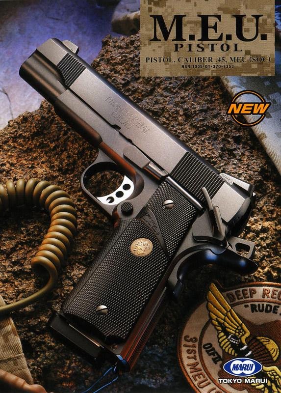 TM GBB gas pistol MEU SOC 1911 - Black