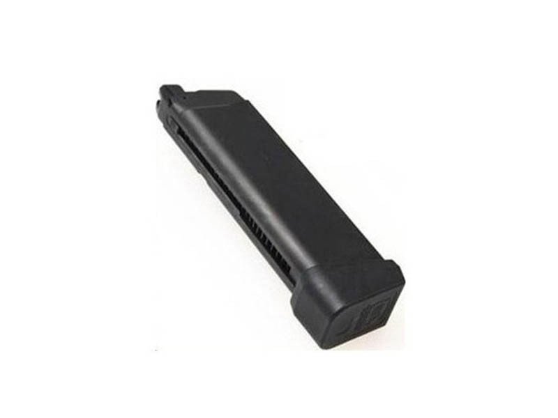 TM Custom magazine for Marui G-series Model 17 / 18C GBB, 23 BBs - Black (no markings)