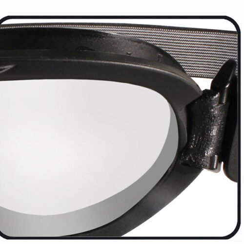 Goggles NERVE smoke grey  plus  clear/Matte black frame