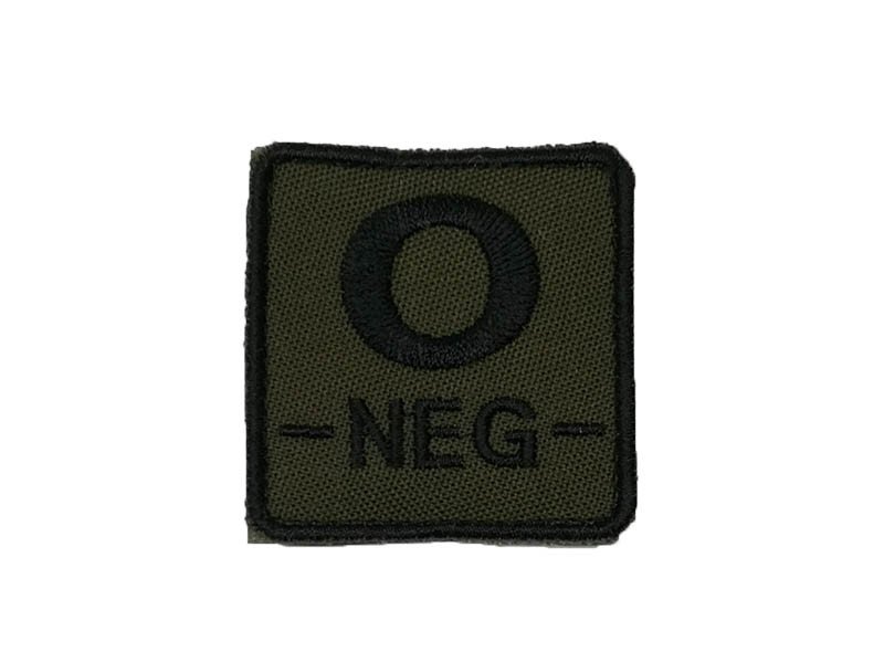 ID. Blood velcro - 0-NEG - oliv