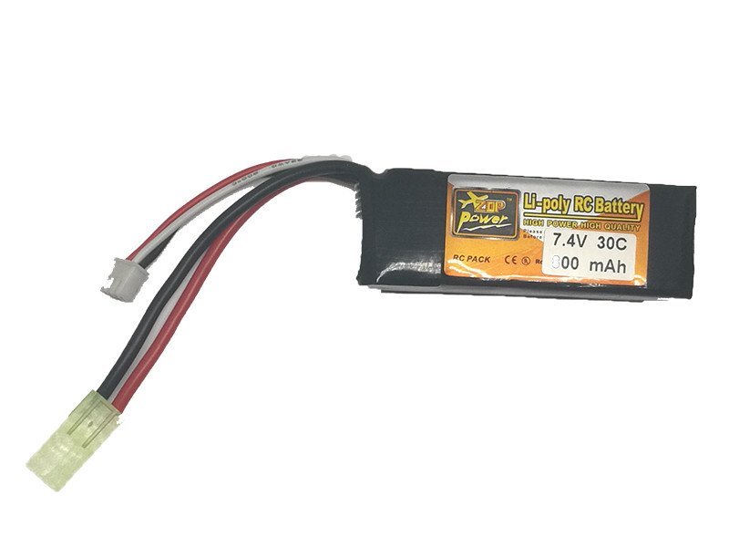 Li-Pol battery X-Cell 7,4V 800mAh, 30C - Monoblock (mini)
