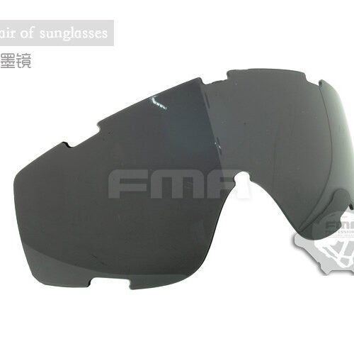 FMA SI Tactical Ballistic Goggle (2 Visors), Helmet Mount - Tan